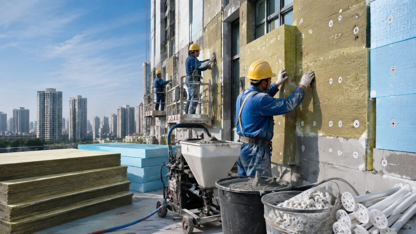什邡为建筑工程提供保温防火方案
